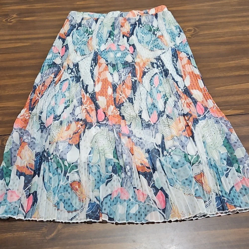 NorthStyle Multicolor Floral A-Line Skirt